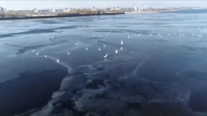 Політаємо над Дніпром? Унікальне відео з квадрокоптеру показали у мережі