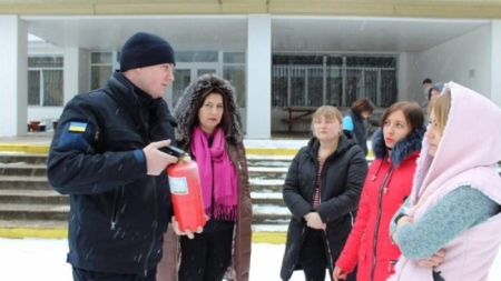 Рятувальники провели лекцію в Черкаському геріатричному пансіонаті