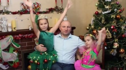 Міський голова Черкас вітає з Новим роком та Різдвом (відео)