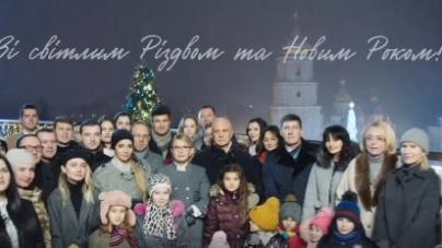 Юлія Тимошенко вітає з новорічними святами (відео)