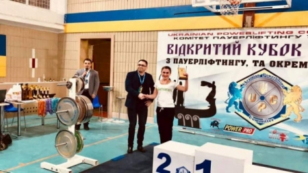 Черкащанка – краща спортсменка року по версії Комітету пауерліфтингу України