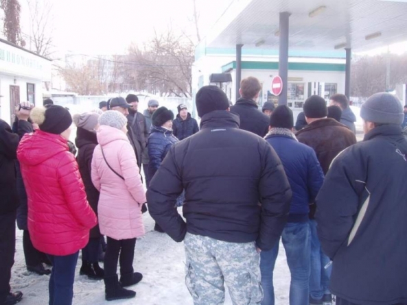 Жителі Канева протестують проти будівництва вежі стільникового зв’язку