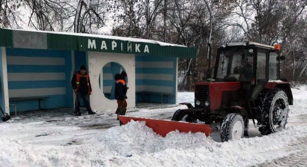 150 одиниць техніки боролися з наслідками снігової негоди на Черкащині