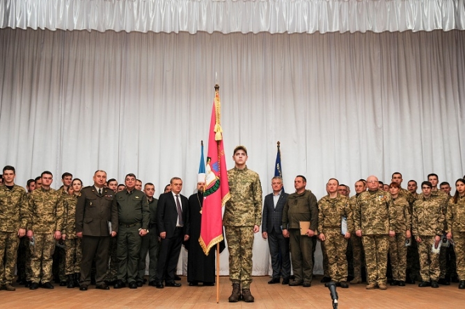 Черкаські студенти ЧНУ стали молодшими лейтенантами