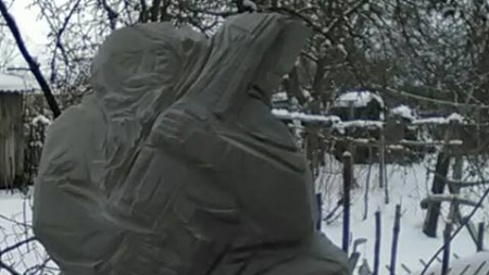 Скульптуру Мамая від черкаського митця відправлять у Варшаву