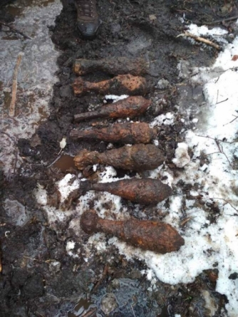 За добу на Черкащині виявили 7 мінометних мін (фото)