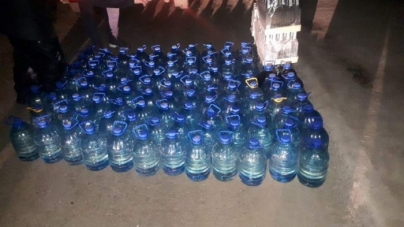 На Черкащині у водія-порушника виявили 500 л спиртової суміші