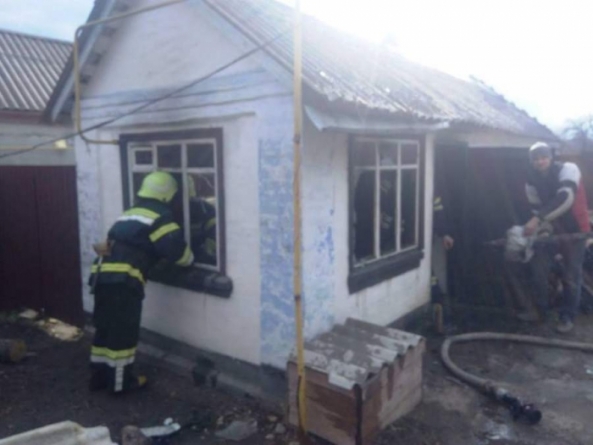 На Черкащині в пожежі загинула домашня птиця