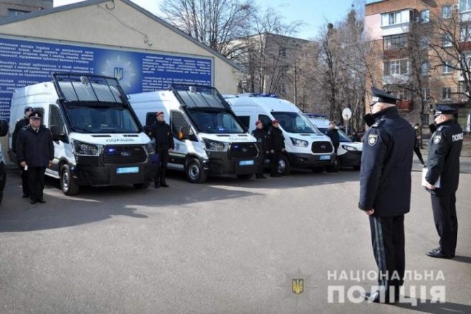 Черкаські поліцейські отримали нові автомобілі