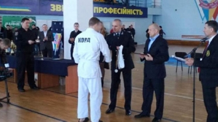 Черкаський поліцейський виборов першість у Чемпіонаті Нацполіції з рукопашного бою