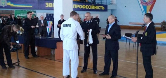 Черкаський поліцейський виборов першість у Чемпіонаті Нацполіції з рукопашного бою