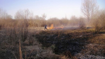 На Черкащині рятувальники шість разів гасили пожежі сухої трави (фото)