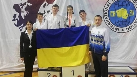 Спортсмени з Черкащини вибороли перші місця на міжнародному турнірі з Таеквон-До