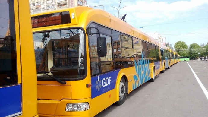 Сьогодні деякі тролейбуси Черкас рухатимуться за зміненими напрямками