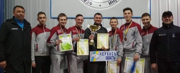 Учасники юнацької збірної Черкащини з пожежно-прикладного спорту отримали нагороди