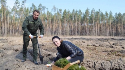 На Канівщині висадили ліс на честь учасників АТО