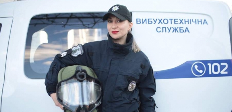Єдина жінка-вибухотехнік працює на Черкащині