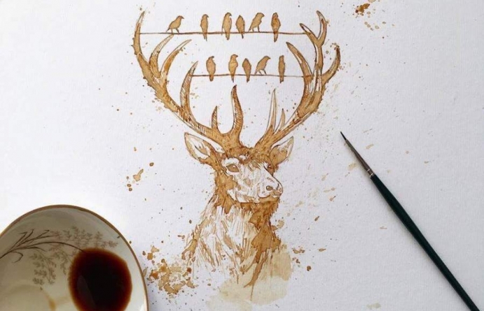 Черкащан вчитимуть малювати кавою