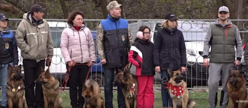 Ювілей черкаського обласного клубу службового собаківництва відзначили у Черкасах (відео)