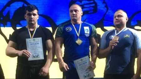 Черкащанин став срібним призером на чемпіонаті України з армспорту