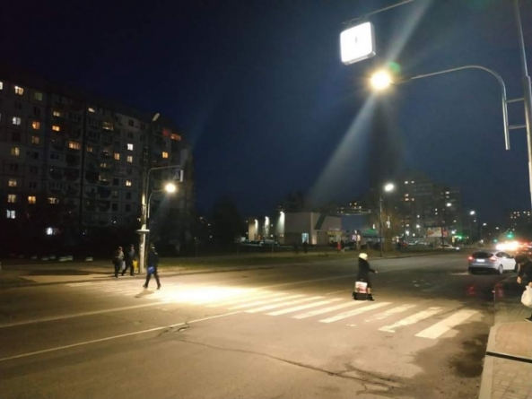 На черкаських переходах з`являються сучасні світильники