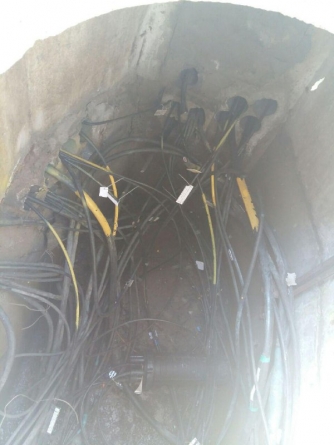 У Черкасах викрали 100 метрів кабелю зв’язку