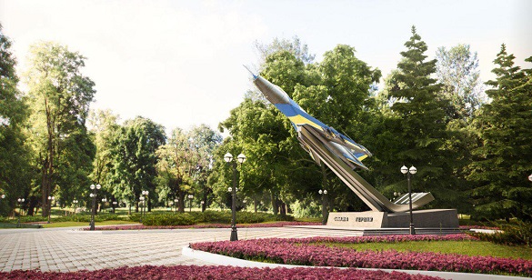 У Черкасах реконструюють пам`ятник “Літак” (фото)
