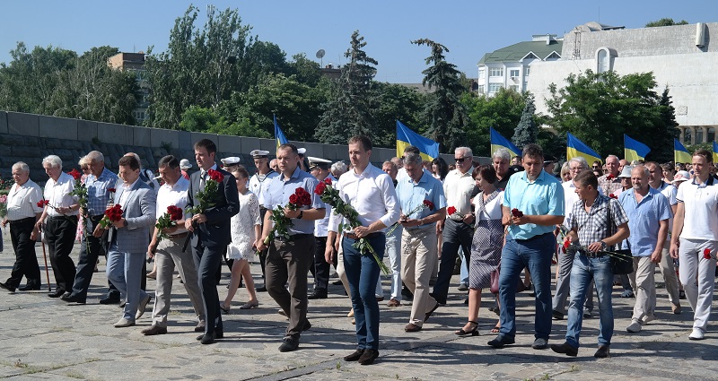 У Черкасах вшанували пам’ять жертв війни в Україні