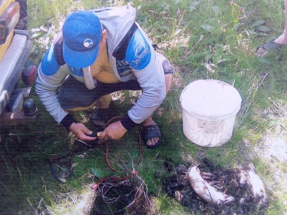 На Лисянщині упіймали браконьєрів, які ловили рибу сіткою