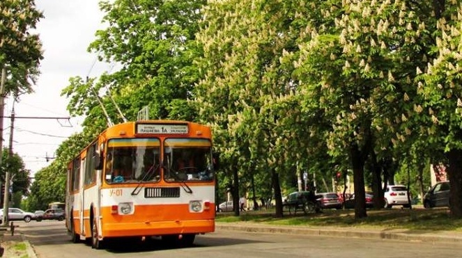28 червня тролейбуси у Черкасах рухатимуться за іншим графіком