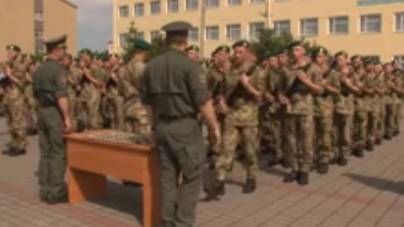 На Черкащині понад тисяча прикордонників склали присягу (відео)