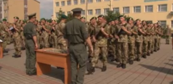 На Черкащині понад тисяча прикордонників склали присягу (відео)