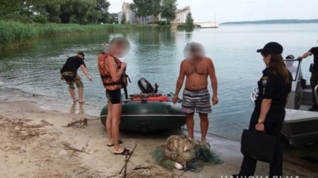 На Чигиринщині браконьєри наловили 30 кг риби