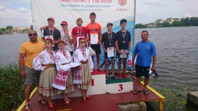 Веслярі з Черкащини вибороли нагороди на Чемпіонаті України