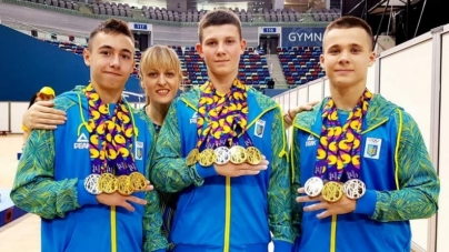 Черкаські юні гімнасти привезли з Європи цілих 9 нагород