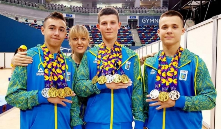 Черкаські юні гімнасти привезли з Європи цілих 9 нагород