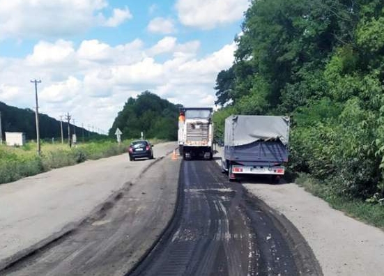 На Шполянщині почали ремонтувати дорогу