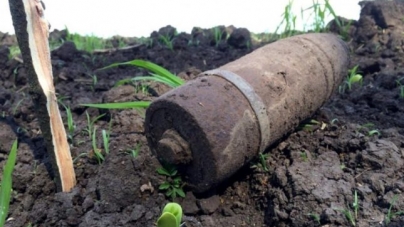 На Черкащині знайшли мінометну міну та артилерійський снаряд