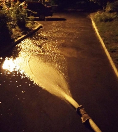 У Звенигородці затопило підвал житлового будинку (фото)