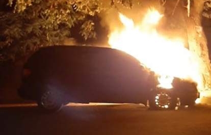 У секретаря Черкаської міськради згоріла машина