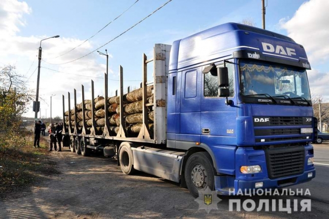 На Смілянщині виявили факт незаконного перевезення деревини