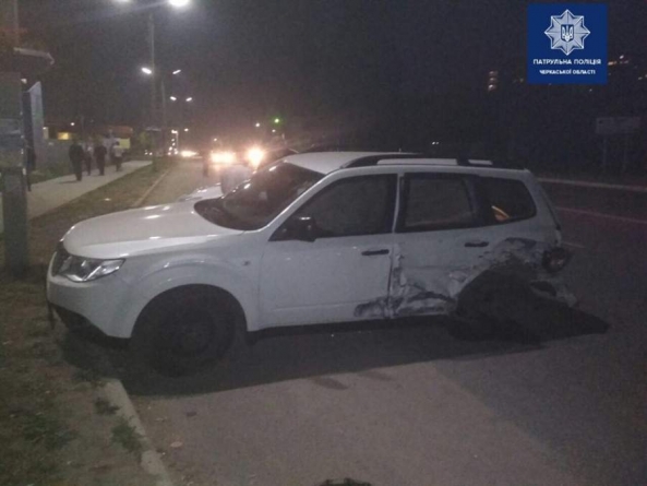 У Черкасах зіткнулися два автомобілі: постраждала дитина (фото)