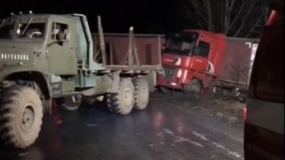 На Черкащині сталися дві ДТП за участі вантажівок (відео)