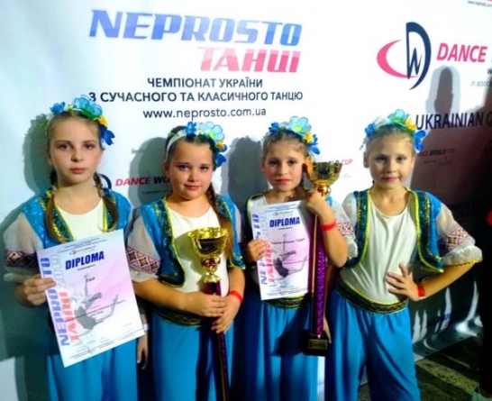 Чемпіонами України стали юні черкаські танцівники