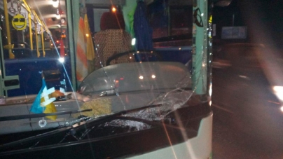 У Черкасах тролейбус втрапив в ДТП: постраждала кондуктор