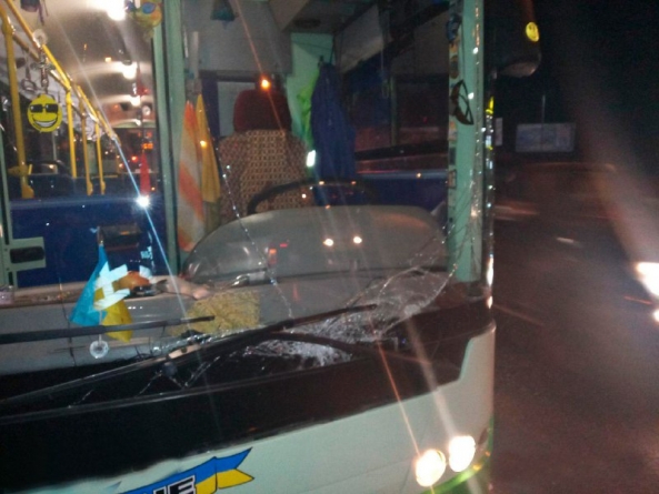 У Черкасах тролейбус втрапив в ДТП: постраждала кондуктор