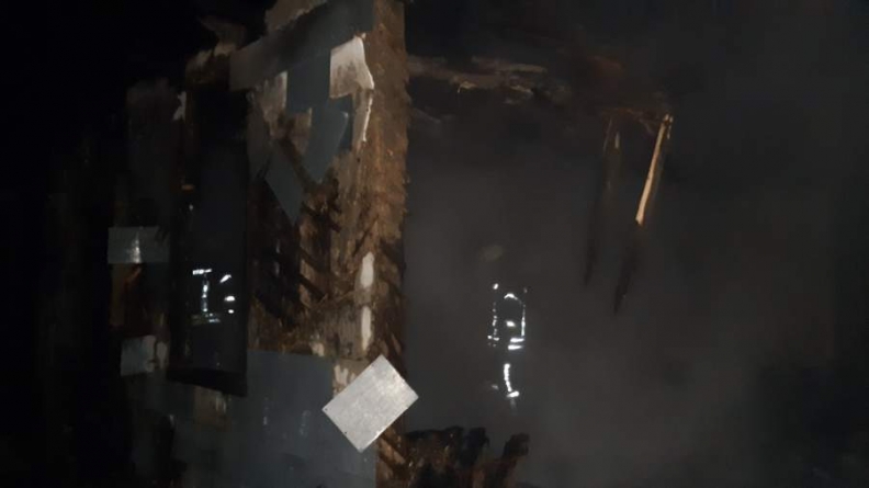 На Черкащині вогонь знищив будинок
