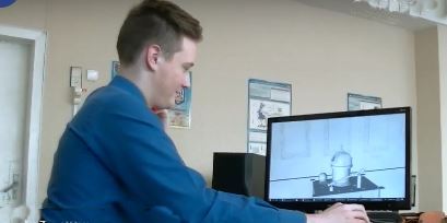 Черкаський школяр створив 3D модель корони Володимира Великого (відео)