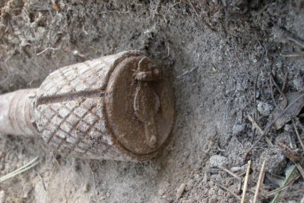 На Черкащині виявили гранату часів минулих війн