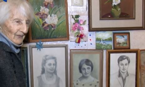 У Черкасах художниця почала малювати у 78 років (відео)